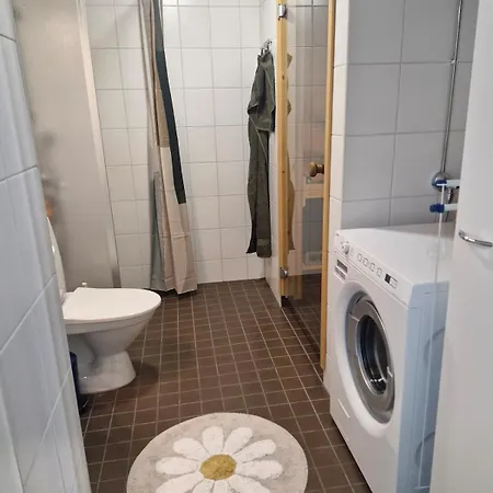 Cozy One-bedroom With Sauna Rauma